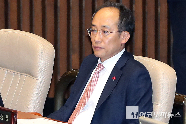 추경호 국민의힘 원내대표가 지난 2일 국회 본회의에 참석해 있다. (사진=최동환 기자)