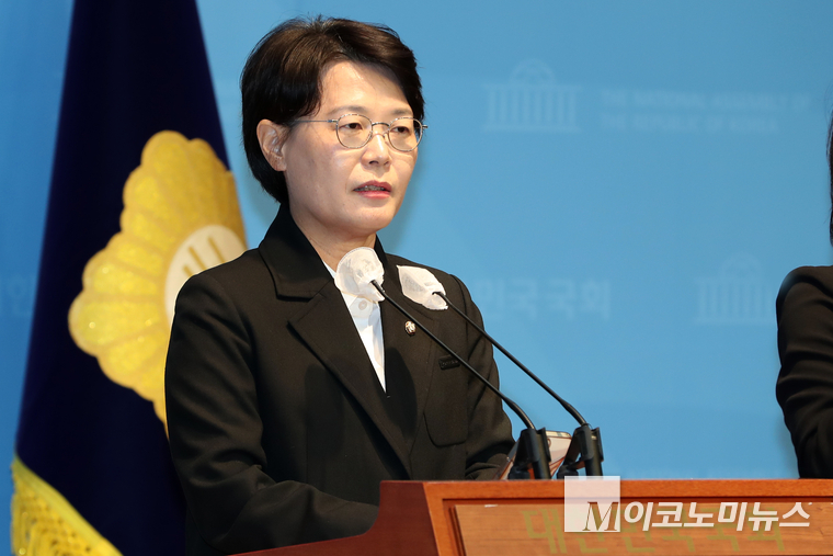 전종덕 진보당 원내부대표가 6일 국회 소통관에서 기자회견하고 있다. (사진=최동환 기자)