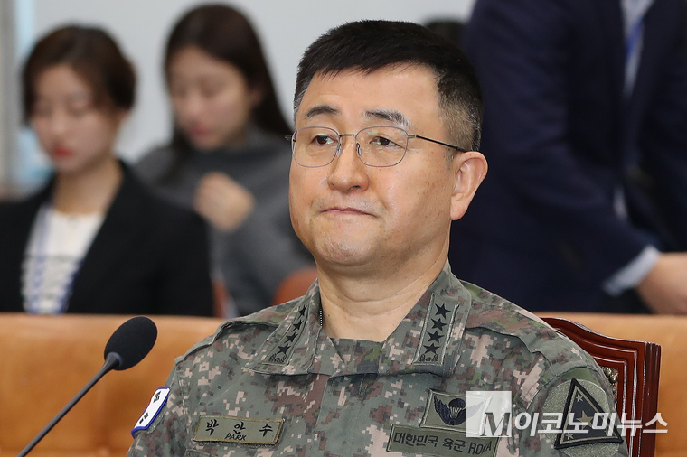 박안수 육군참모총장이 지난 5일 국회 국방위원회에 출석했다. (사진=최동환 기자)