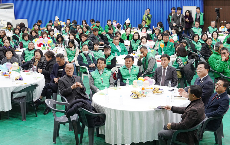 행사에 참석한 내‧외빈 및 새마을지도자 <광주시 제공>