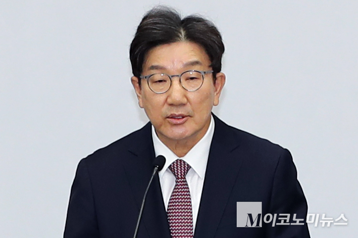 권성동 국민의힘 대표 권한대행 겸 원내대표. (사진=최동환 기자)