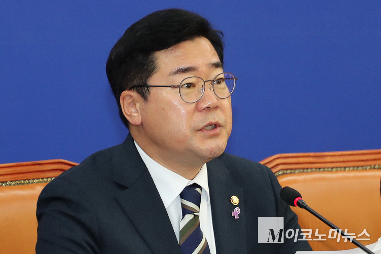 박찬대 더불어민주당 원내대표. (사진=최동환 기자)