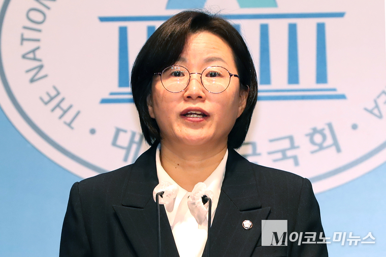 정혜경 진보당 원내대변인. (사진=최동환 기자)