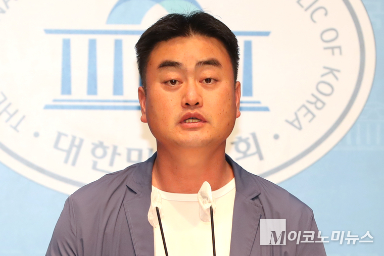 홍성규 진보당 수석대변인. 사진=최동환 기자