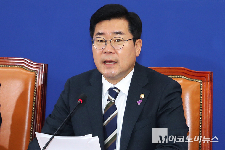 박찬대 더불어민주당 원내대표. 사진=최동환 기자