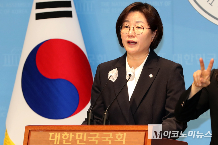 정혜경 진보당 의원. 사진=최동환 기자
