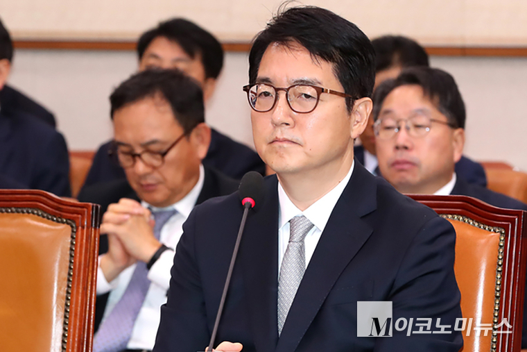 심우정 검찰총장이 지난 10월 21일 대검찰청 국정감사에 출석해 있다. 사진=최동환 기자