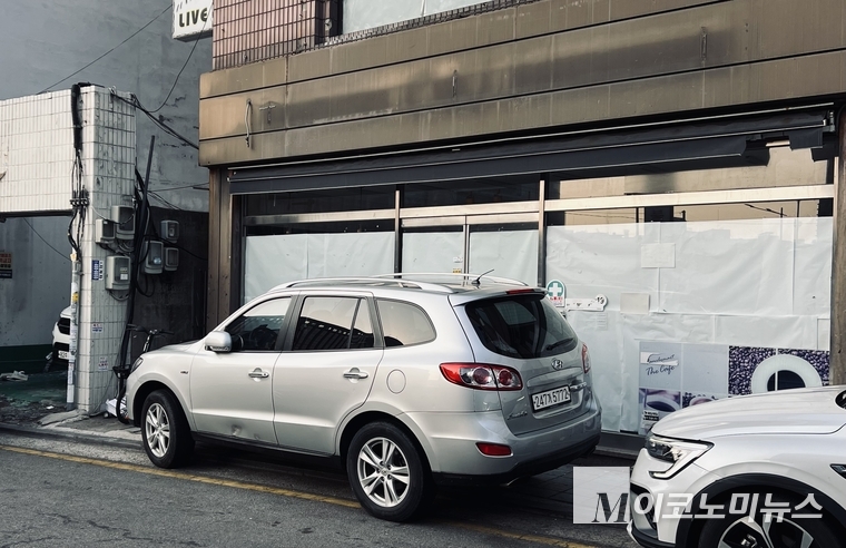 서울의 한 역세권 상가가 수개월째 공실이다. 사진=심승수 기자