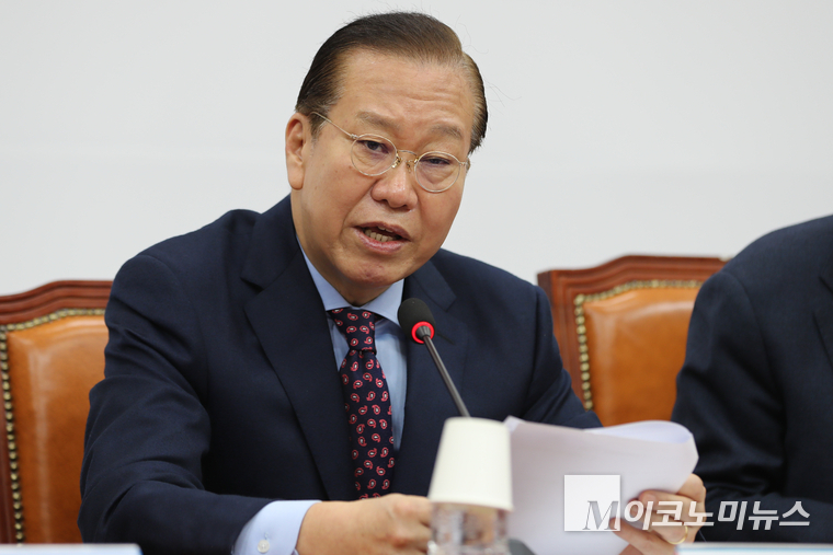 권영세 국민의힘 비상대책위원장이 지난 13일 비대위 회의에서 발언하고 있다. 사진=최동환 기자