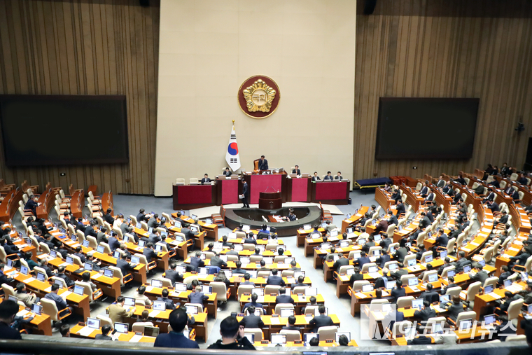 대한민국 국회 본회의장. 사진=최동환 기자