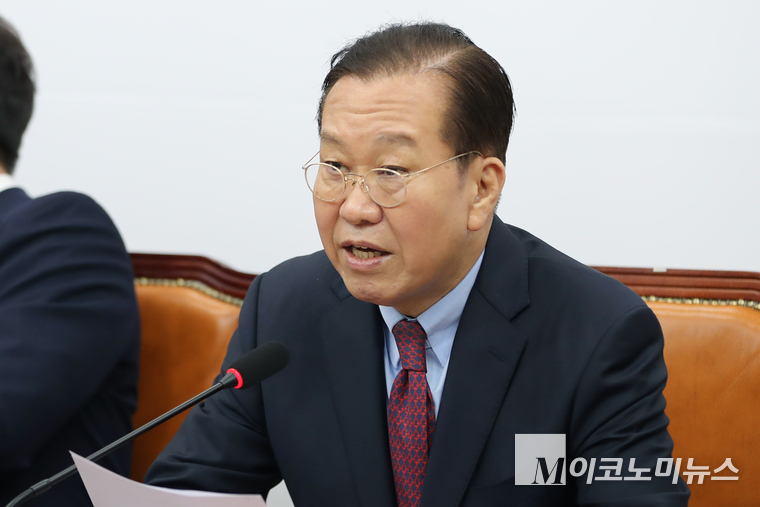 권영세 국민의힘 비상대책위원장이 3일 국회 본청에서 열린 비상대책위원회의에서 발언하고 있다. 사진=최동환 기자