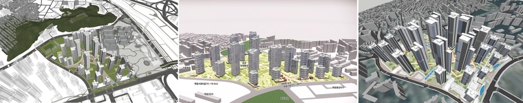 목동아파트 재건축 1~3단지 조감도. 사진=양천구