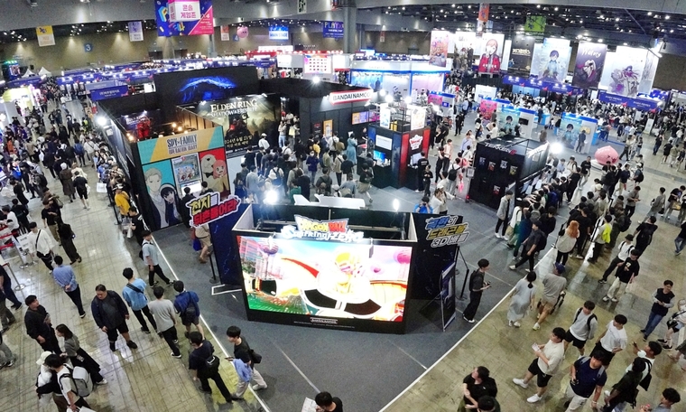 지난해 킨텍스에서 개최된 '2024 플레이 엑스포' 행사장 전경 <킨텍스 제공>