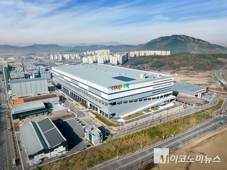 쿠팡 대구 풀필먼트 센터 모습 사진=쿠팡