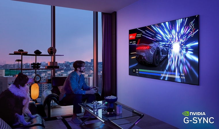엔비디아 지싱크 호환 인증을 받은 삼성전자 2025년형 OLED TV(SF95). 사진=삼성전자 