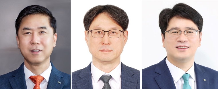  이주영 상임이사 김승관 상임이사 이영우 상임이사