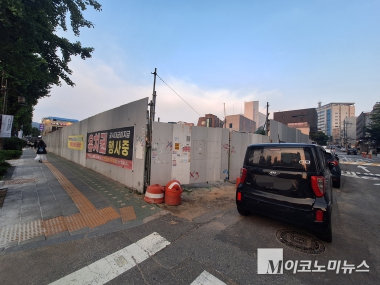 서울 용산구 한강로 2가 일대 삼양식품이 매입한 부지. 사진=조승범 기자
