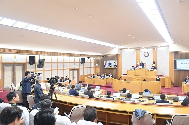파주시의회 제257회 제1차 정례회 개회 모습 <파주시의회 제공>