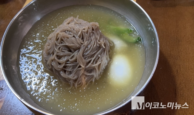 서울시내 한 냉면 맛집. 사진=심승수 기자