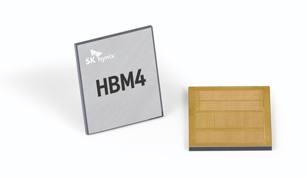 SK하이닉스의 HBM4 12단 제품. 사진=SK하이닉스