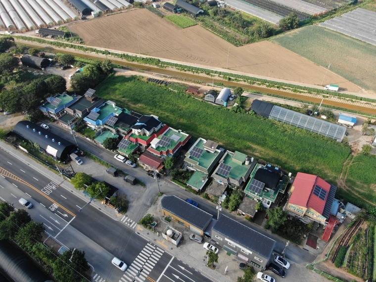 경기 RE100 에너지자립마을 <경기도 제공>