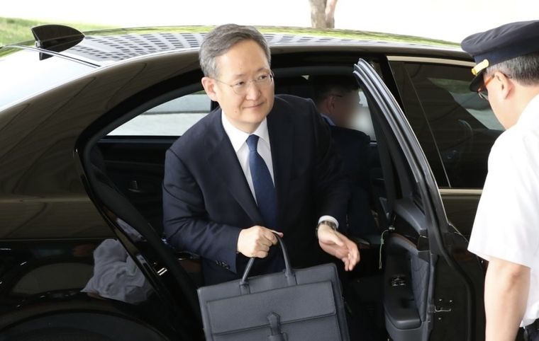 대검 도착한 봉욱 내정자. 사진=연합뉴스