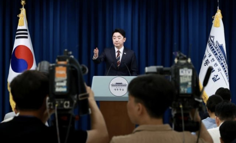 강훈식 대통령 비서실장 6개 부처 장관 후보자를 발표했다. 사진=연합뉴스