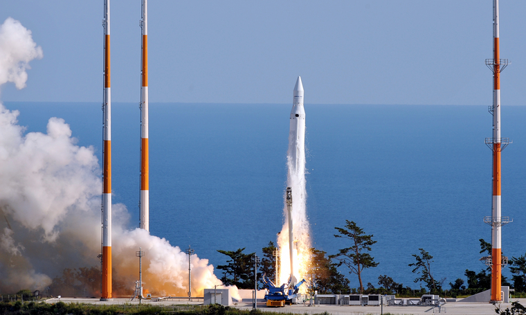 누리호(KSLV-II) 세 번째 발사. 사진=한국항공우주연구원(KARI)