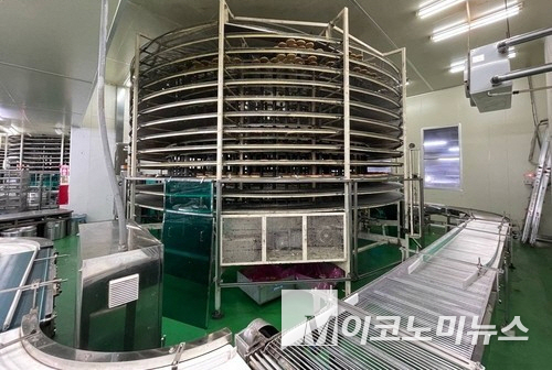 SPC삼립 시화공장 내 사고 현장. 사진=시흥소방서
