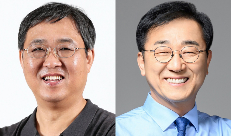 대통령실은 11일 이재명 대통령이 신임 문화체육관광부 장관 후보자에 최휘영 놀유니버스 대표이사(사진 왼쪽)를, 국토교통부 장관 후보자에 더불어민주당 김윤덕 의원(사진 오른쪽)을 지명했다고 강훈식 대통령비서실장 브리핑을 통해 밝혔다. 사진=연합뉴스