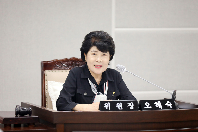 오혜숙 윤리특위원장 <수원특례시의회 제공>