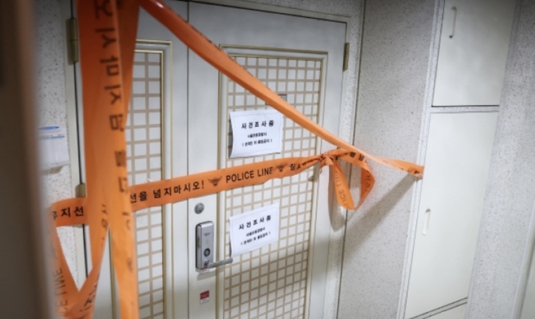 인천 송도 사제 총기 사건 피의자 주거지. 사진=연합뉴스
