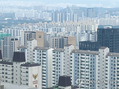 서울 시내 아파트 단지 모습. 사진=연합뉴스