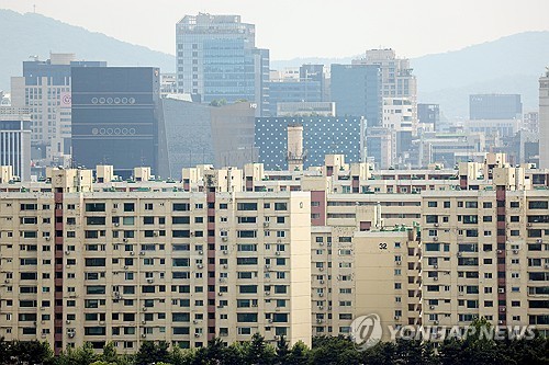 서울 강남 압구정 아파트 단지 전경. 사진=연합뉴스