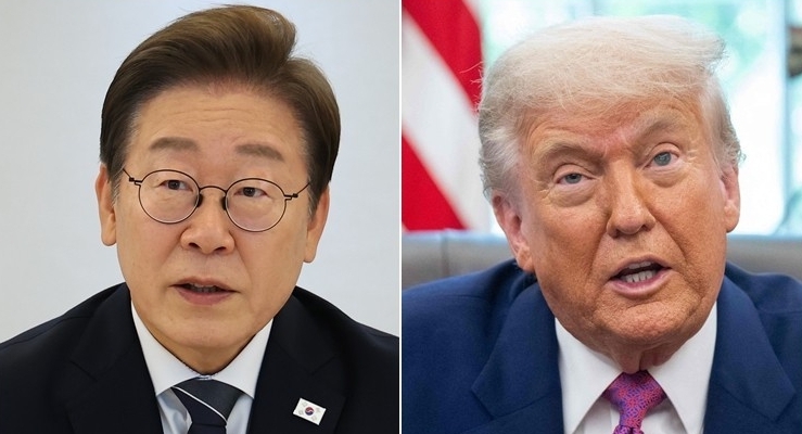 이재명 대통령(왼쪽)과 트럼프 미국 대통령. 사진=연합뉴스 