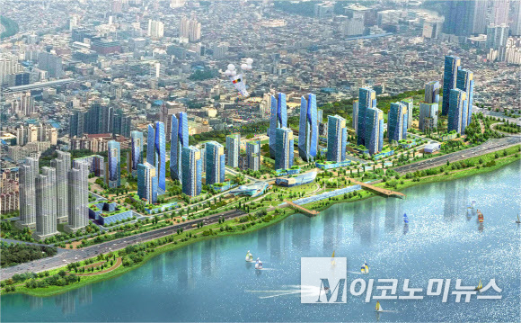 성수전략정비구역 재개발 사업 조감도. 사진=서울시