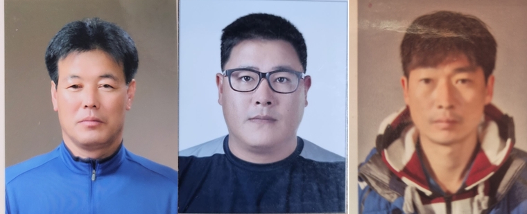 621영신호 임형택 선장 뉴엔젤호 박현우 선장 999범성호 박병석 선장