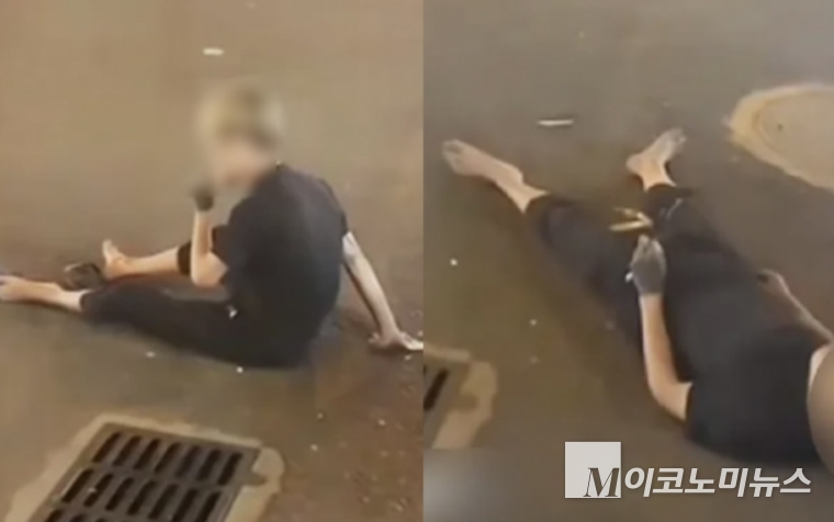 온라인 커뮤니티 에 퍼진 좀비담배. 사진=틱톡 캡쳐