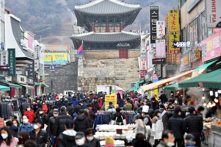 남문시장 전경 (수원시 제공)