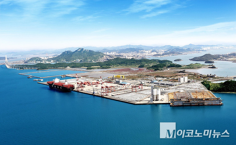 목포신항 조감도. 사진=목포시