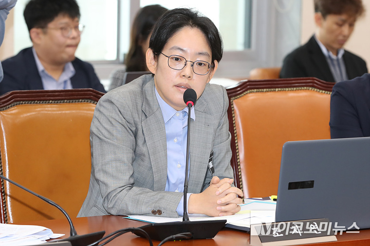 조지연 국민의힘 의원이 발언하고 있다. 사진=최동환 기자