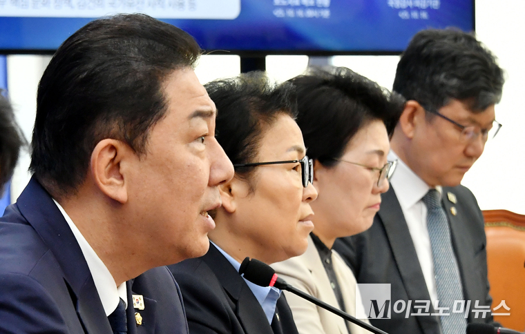 김병기 더불어민주당 원내대표. 사진=최동환 기자