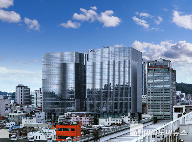 대우건설 을지로 사옥 전경. 사진=대우건설