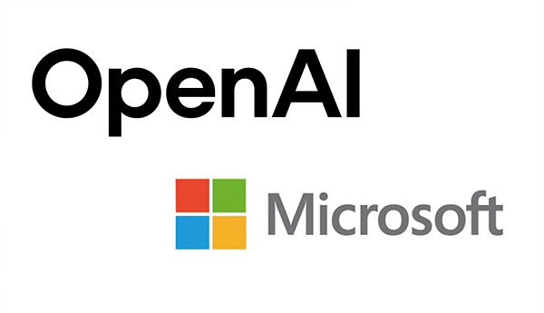 오픈AI가 공익적 영리법인으로 전환하고 MS와의 파트너십도 조정했다. 로고=오픈AI 및 MS
