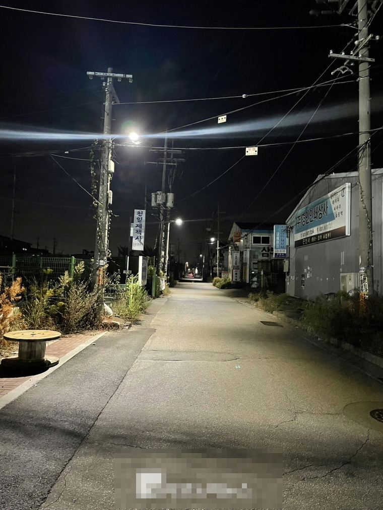 <사진제공 고양시청 : 장항동 인쇄출판단지 조도 개선사업> 