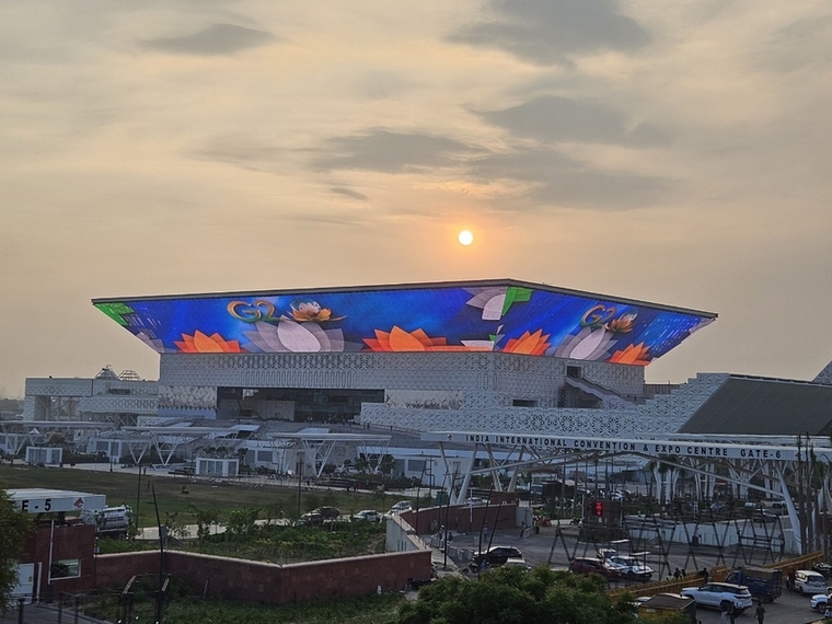 킨텍스가 20년간 운영권을 획득한 인도국제전시컨벤션센터 모습 <킨텍스 제공>