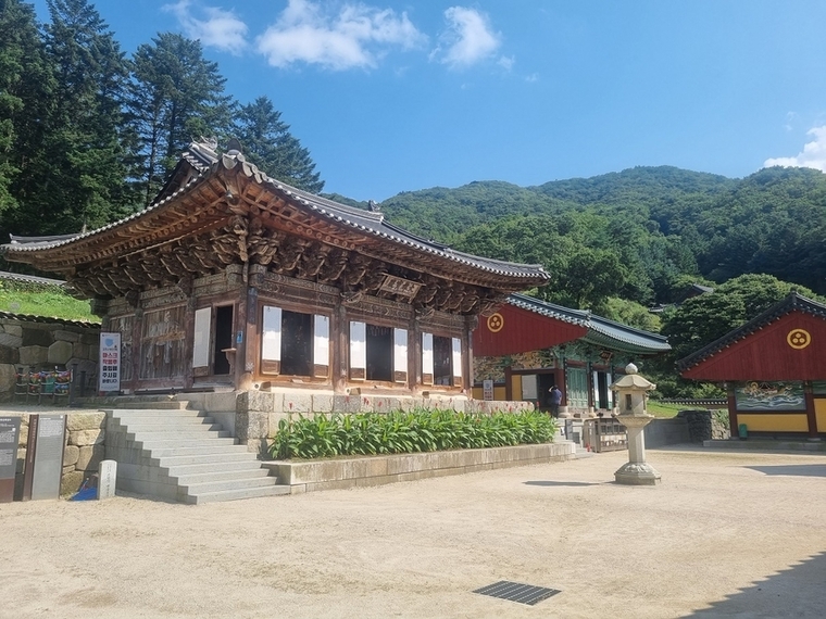천년 고찰 보광사의 오습 <파주시 제공>