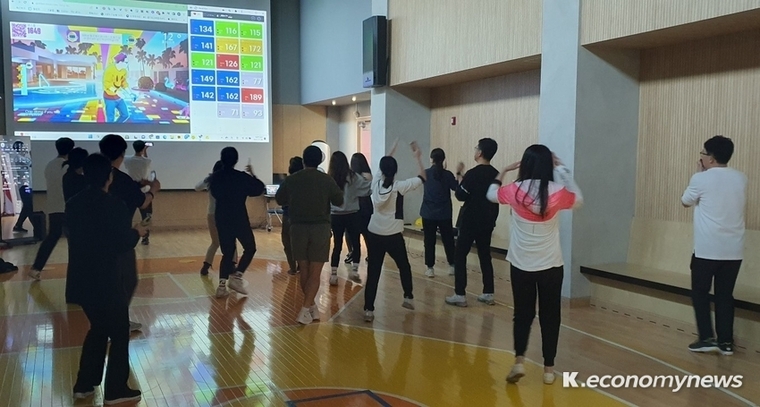 스마트 체육수업 연수 사진 <경기도교육청 제공>