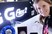 LG G플렉스2, CES 어워드서 10관왕