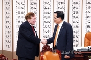 정의화 의장, 로버트 킹 美 국무부 북한인권특사 예방 받아